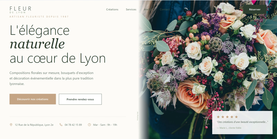 Fleur de Lyon — artisan fleuriste